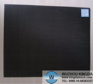 Bulletproof window screen mesh