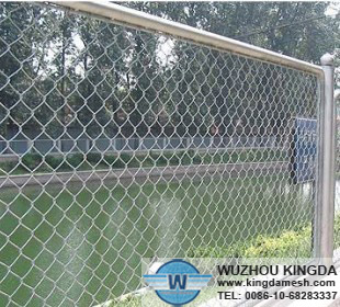Industrial sites chain link fence