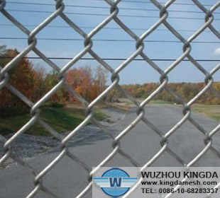 Industrial sites chain link fence