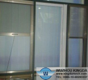 Safe stainless security window screen