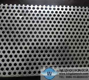Stainless steel punched metal mesh