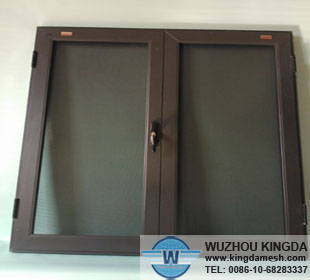 Anti-theft stainless steel security window screen