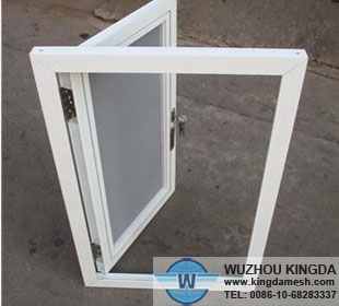 Anti-theft stainless steel security window screen