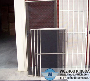 Stainless security window and door screen