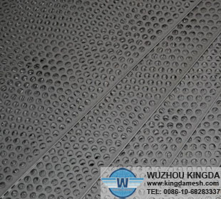 Round hole perforated metal mesh