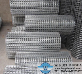 Steel welded wire mesh roll