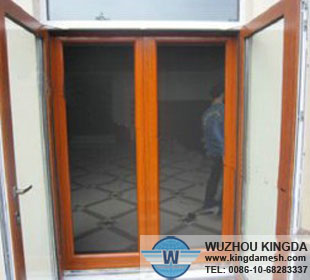 Bullet proof stainless coating window screen