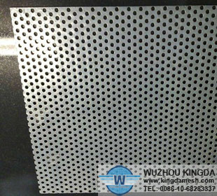 Stainless punched metal mesh