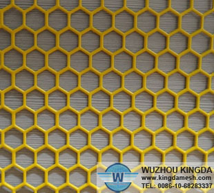 Decorative coating perforated sheet