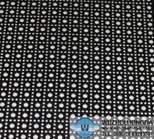 Decorative coating perforated sheet