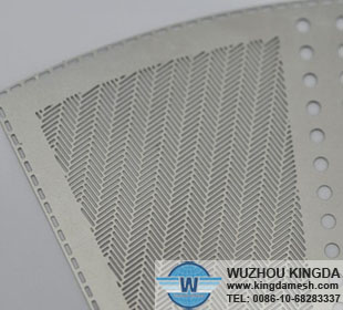 Micro hole etching mesh