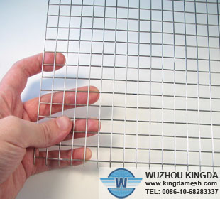 Stainless welded wire mesh panel