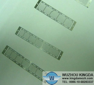 Etching metal mesh
