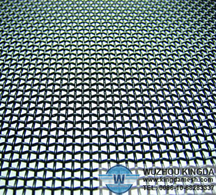 PVC security window screen mesh