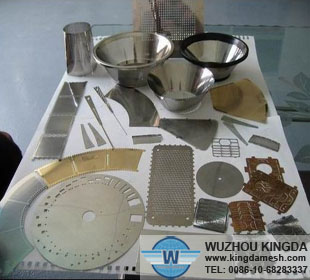 Chemical etching mesh