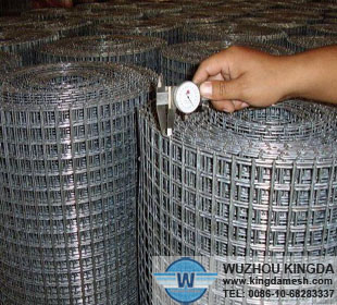 Electro galvanized welded wire mesh