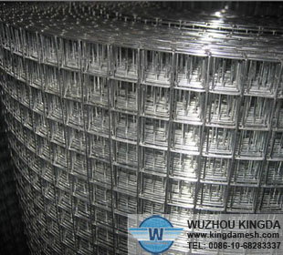 Electro galvanized welded wire mesh