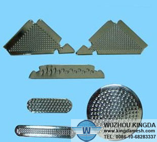 Etch steel mesh