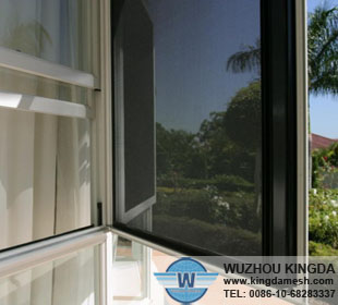 PVC coated steel safe window screen