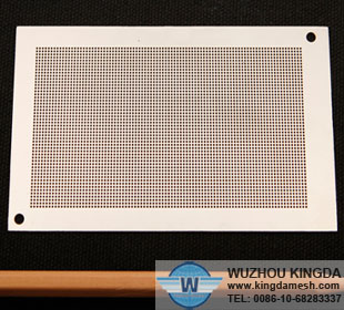 Etching filter mesh