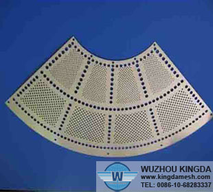 Chemical etching mesh for filter