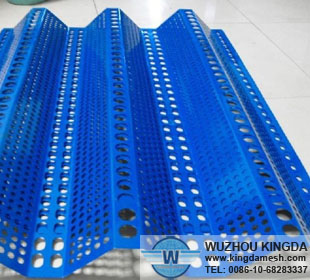 Powder coating anti-wind net