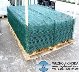 PVC coated welded mesh panel