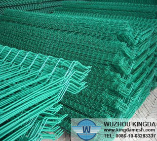 PVC coated welded mesh panel