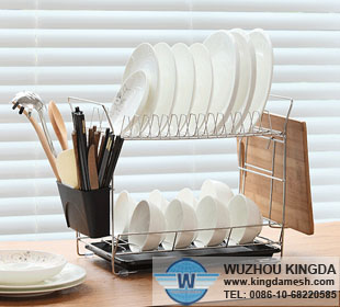 Elegant dish rack