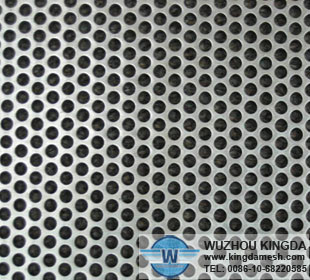 Perforated aluminum panels