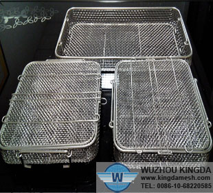 Stainless steel mesh tray