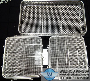 Stainless steel mesh tray