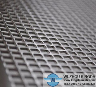 Sheet metal with square holes