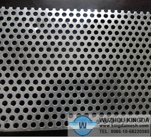 Perforated metal mesh