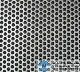 Perforated metal mesh
