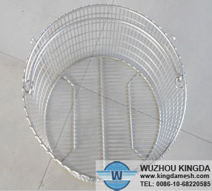 Wire egg basket