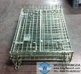 Heavy duty wire baskets