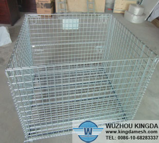 Heavy duty wire baskets