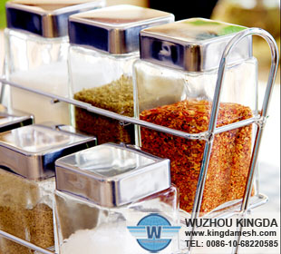 Steel wire spice rack