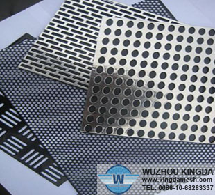 Perforated Windbreak Panels