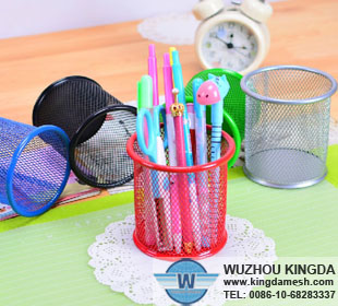 Mesh pencil pots