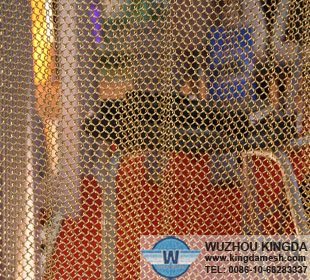 Metal Mesh Room Divider 