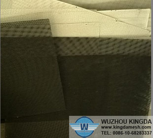 Anti theft window mesh