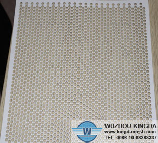 Decorative metal screen