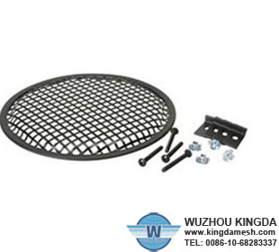 Metal speaker grill mesh