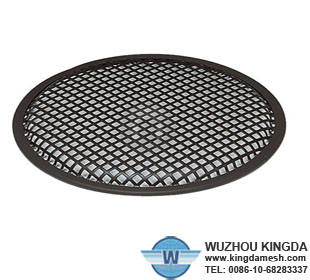 Metal speaker grill mesh