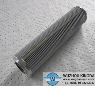 Wire mesh filter element