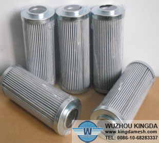 Wire mesh filter element