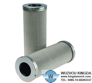 Woven mesh filter tube