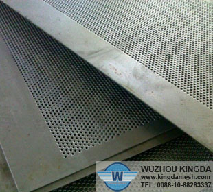 Flat panel micro perforated